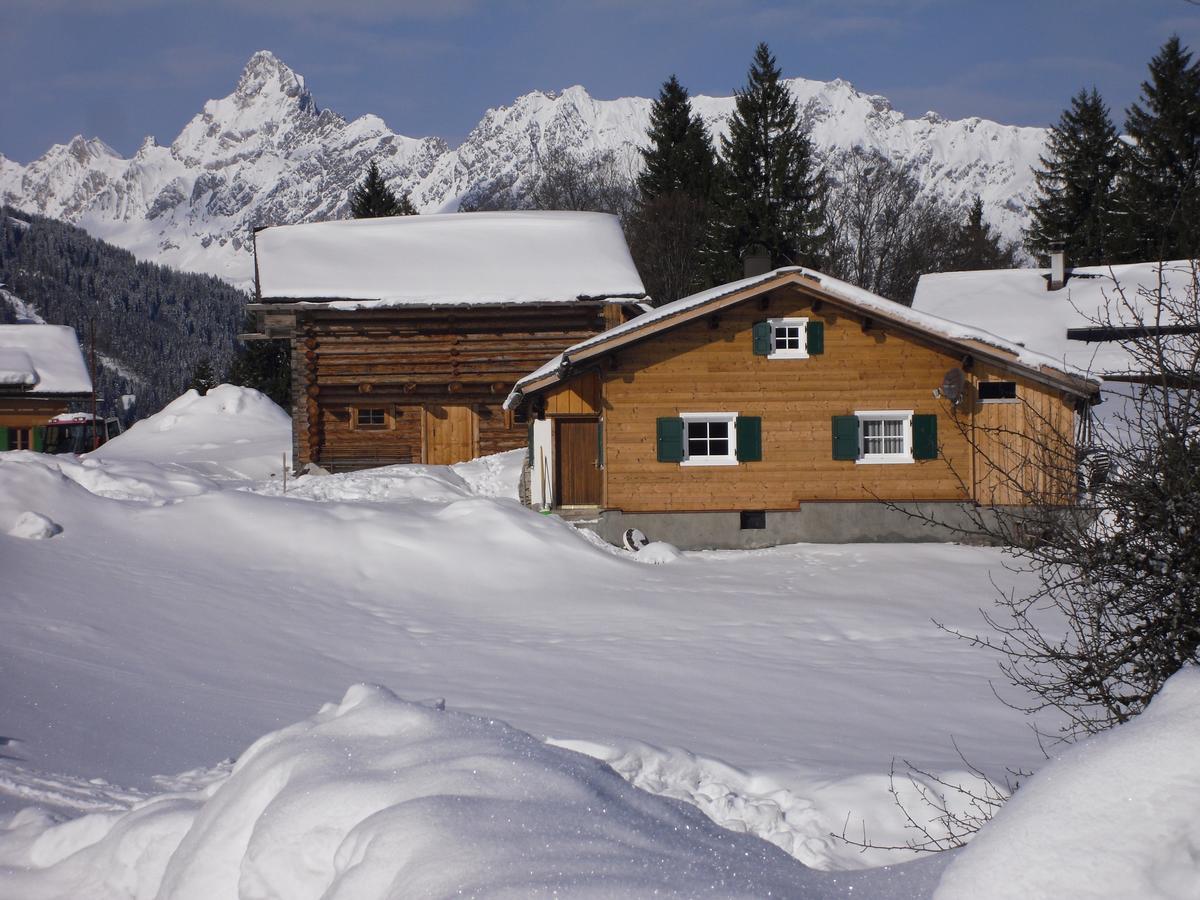 Villa Maisaess Lifinarblick à Schruns Extérieur photo