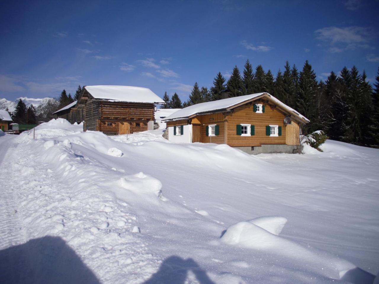 Villa Maisaess Lifinarblick à Schruns Extérieur photo