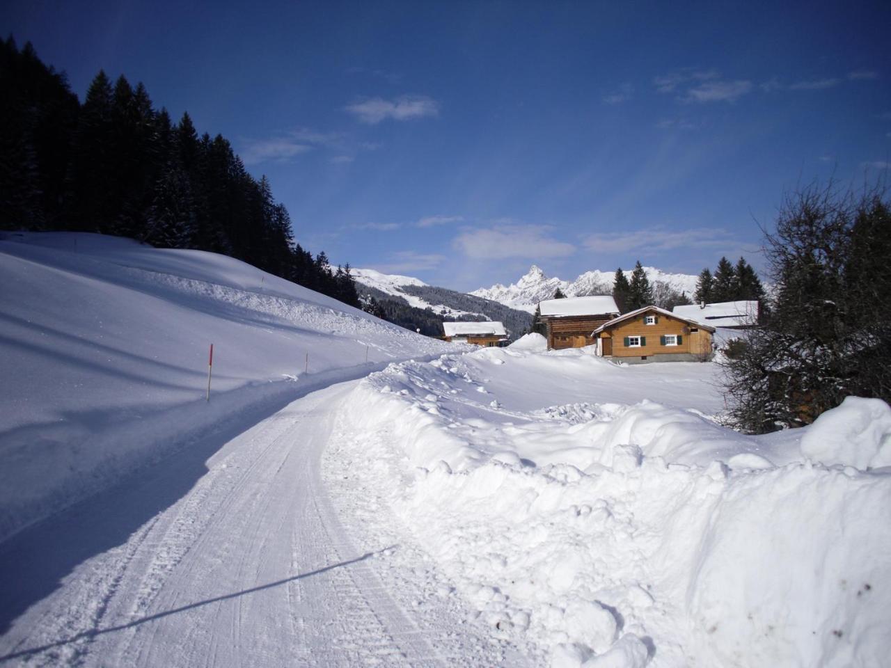 Villa Maisaess Lifinarblick à Schruns Extérieur photo