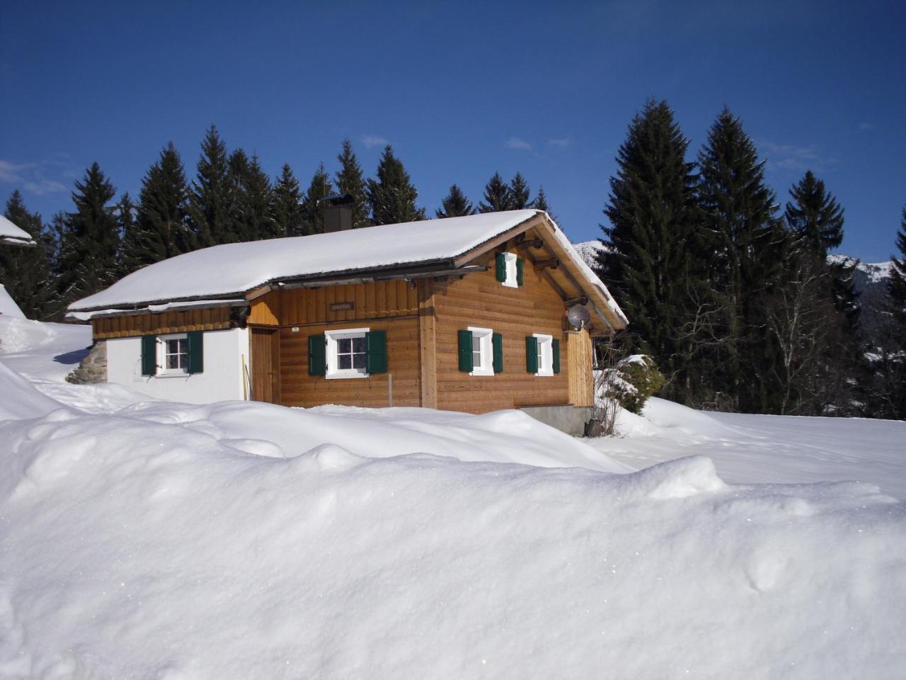 Villa Maisaess Lifinarblick à Schruns Extérieur photo